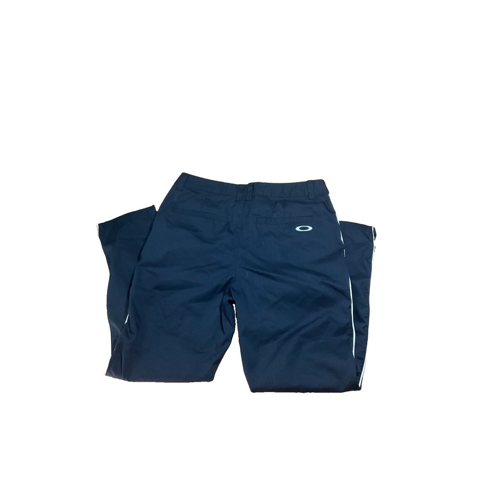 Oakley Pants Womens Medium Navy Blue Golf Performance Stretch Mid Rise Chino
